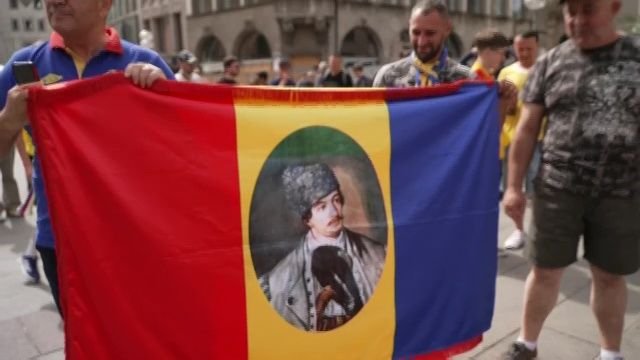 Atmosferă fantastică înainte de România - Ucraina! Imnul a răsunat pe străzile din Munchen_24