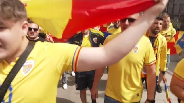 Atmosferă fantastică înainte de România - Ucraina! Imnul a răsunat pe străzile din Munchen_37