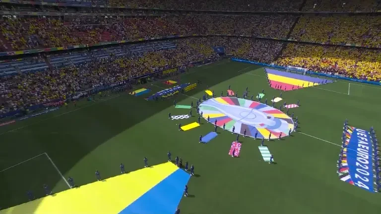 Atmosferă incredibilă la Munchen! Tricolorii au intonat din toți plămânii Imnul Național la debutul de la EURO 2024