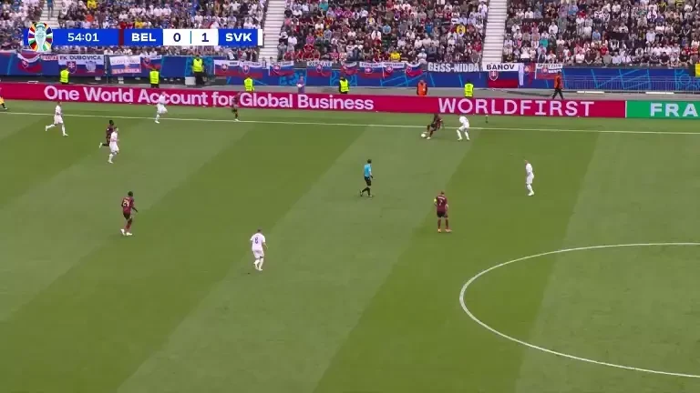 Belgia - Slovacia | Minutul 54 - Ocazie Belgia