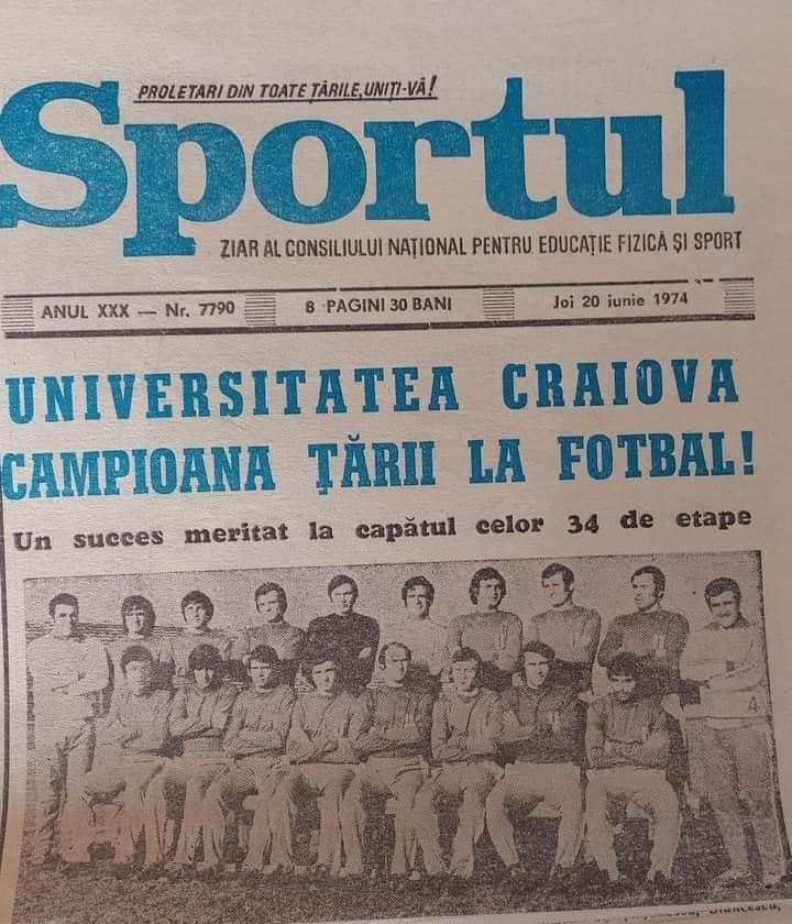 Craiova e în sărbătoare. Azi se împlinesc 50 de ani de la primul titlu de campioană cucerit de formația olteană_3