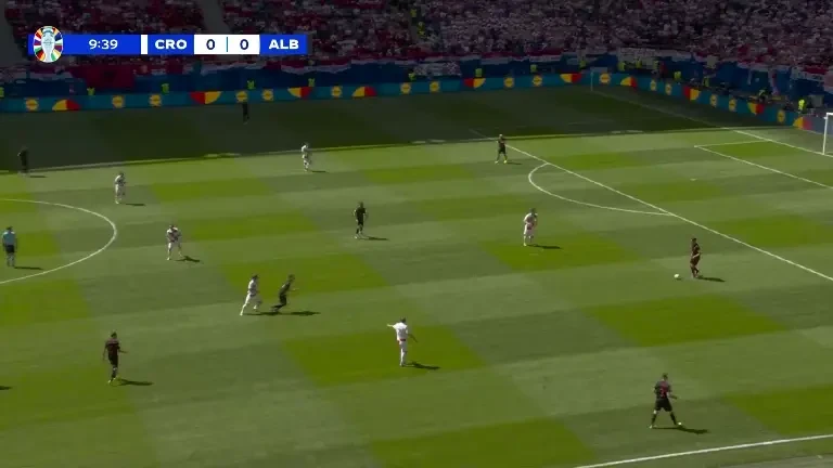 Croația - Albania | Minutul 11 - Gol Albania