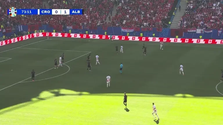 Croația - Albania | Minutul 74- Gol Croația