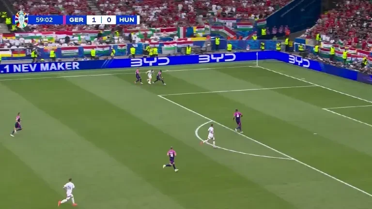 Germania - Ungaria. Ocazie Ungaria, minutul 60