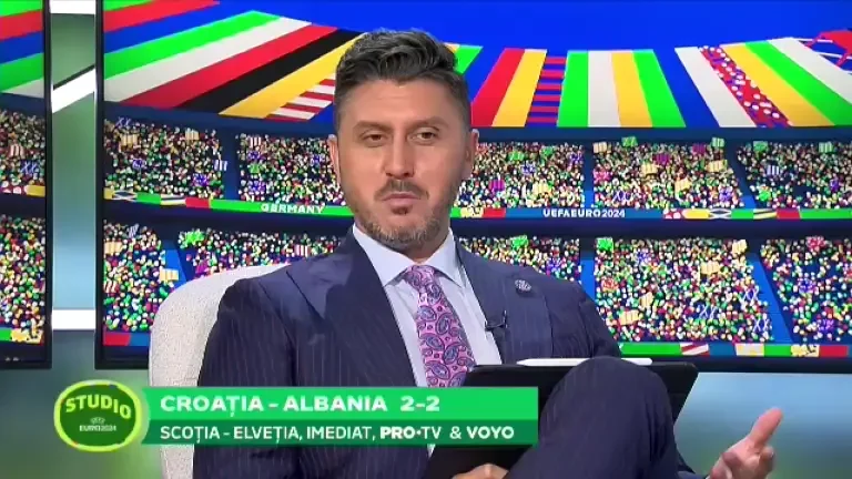 Studio EURO 2024 | Ciprian Marica, despre Croația - Albania 2-2