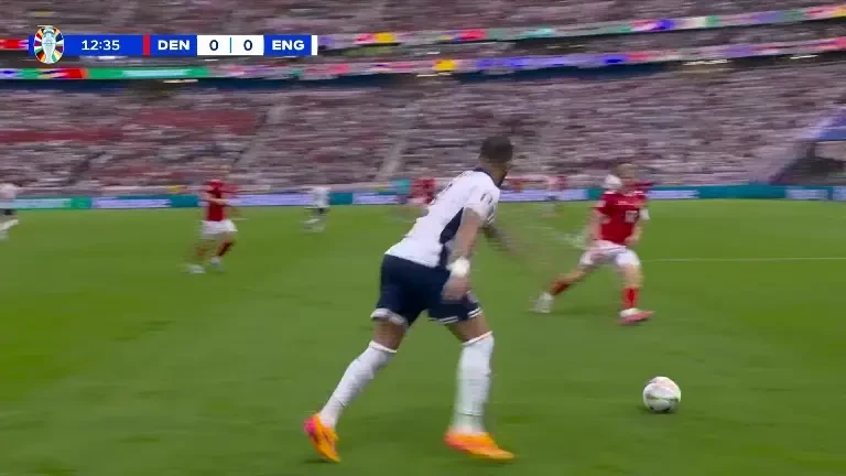 Danemarca - Anglia (min. 13) - Ocazie Anglia