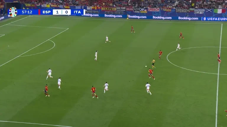 Spania - Italia | Șut spectaculos al lui Morata