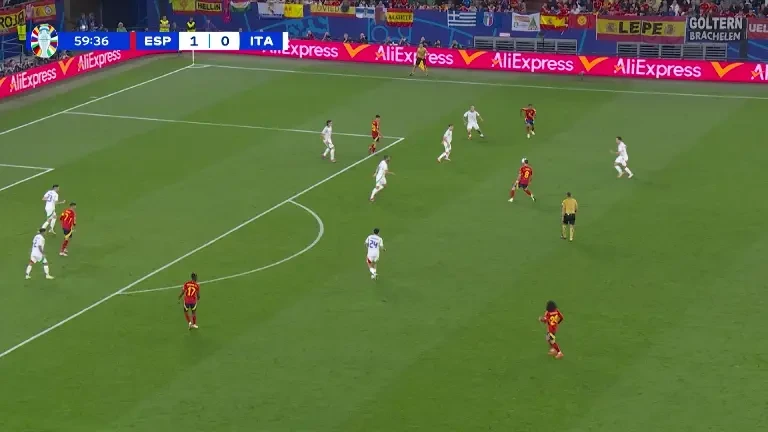 Spania - Italia | Șut spectaculos al lui Yamal