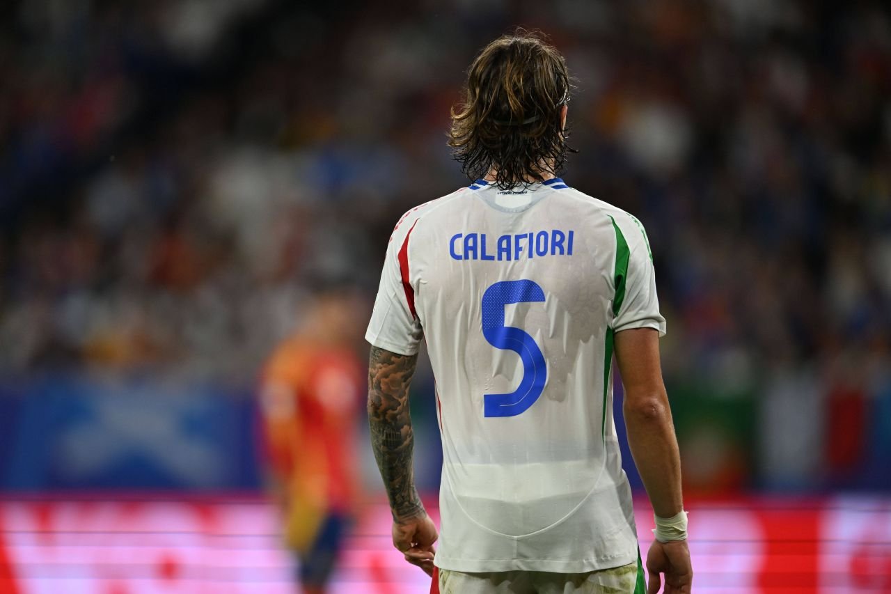 Riccardo Calafiori a bifat o premieră, după Spania - Italia 1-0: 