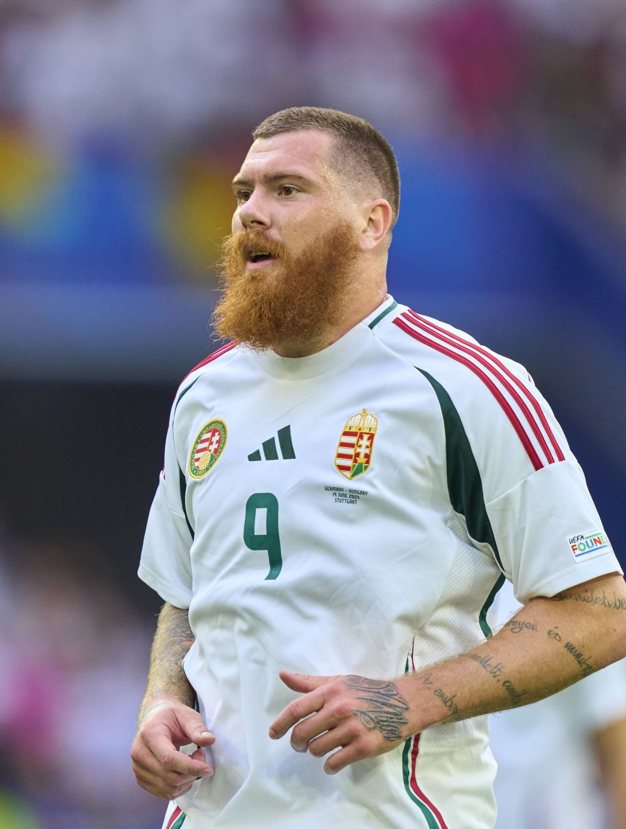 Legătura nebănuită dintre Ianis Zicu și Martin Adam, atacantul Ungariei, numit „gras” în L'Equipe_9