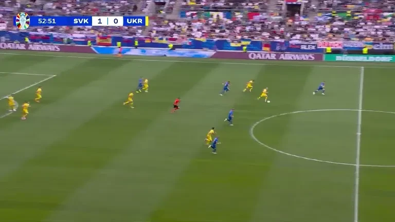 Slovacia - Ucraina , Gol Ucraina (min. 54)