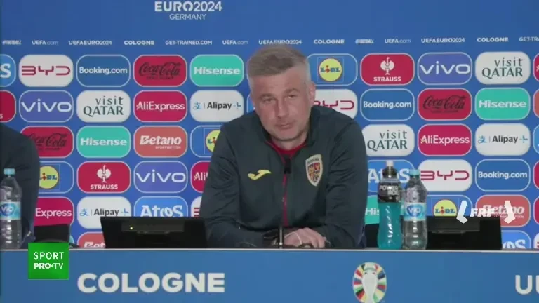 Edi Iordănescu, declarații &icirc;nainte de Rom&acirc;nia - Belgia (21 iunie 2024)