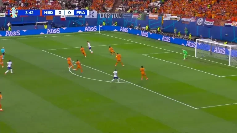 Olanda - Franța | Ocazie Griezmann, minutul 4