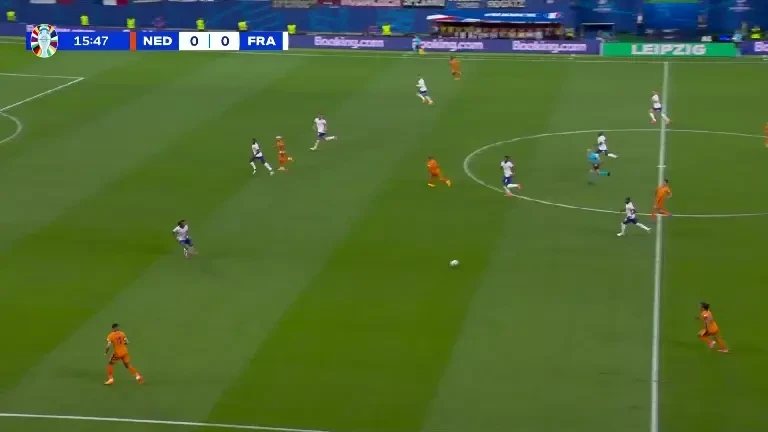 Olanda - Franța | Ocazie Gakpo, minutul 16