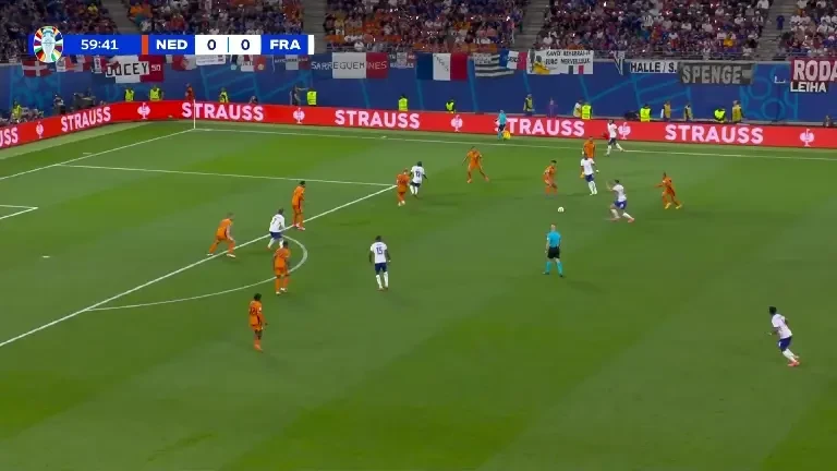 Olanda - Franța | Ocazie Marcus Thuram, minutul 60