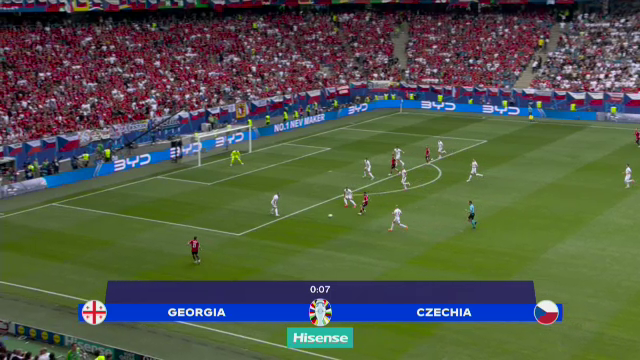 EURO 2024, Grupa F: Georgia - Cehia 1-1 | Egalitate pe 'Volksparkstadion'! Meciul a fost pe PRO TV și VOYO_3