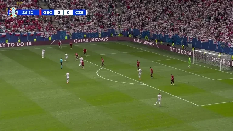 Georgia - Cehia | Ocazie Cehia, minutul 27
