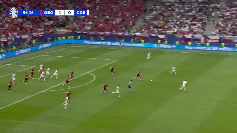 Georgia - Cehia | OCAZIE Georgia, minutul 57