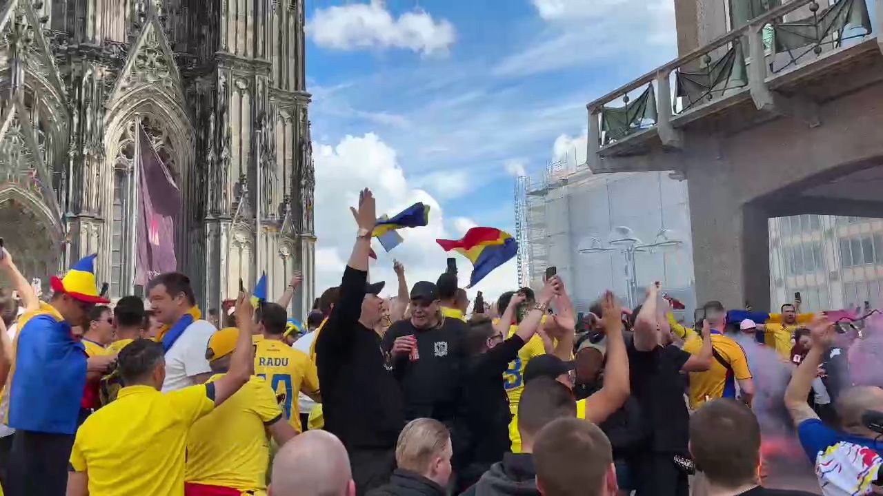 Party în Koln! Românii cântă și se distrează pe străzile din Germania înainte de meciul cu Belgia (Pro TV & VOYO, 22:00)_4
