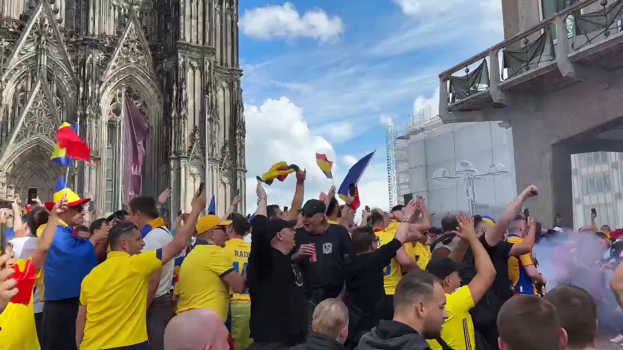Party în Koln! Românii cântă și se distrează pe străzile din Germania înainte de meciul cu Belgia (Pro TV & VOYO, 22:00)_5