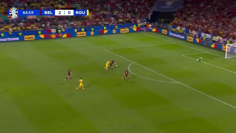 România - Belgia | Minutul 85: Ocazie România!