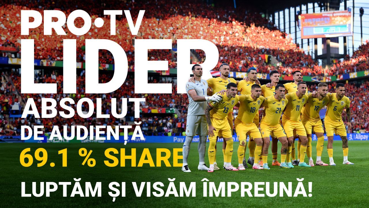 4.1 milioane de telespectatori au visat împreună la meciul României! Calificarea se joacă miercuri, în direct, la PRO TV!_1