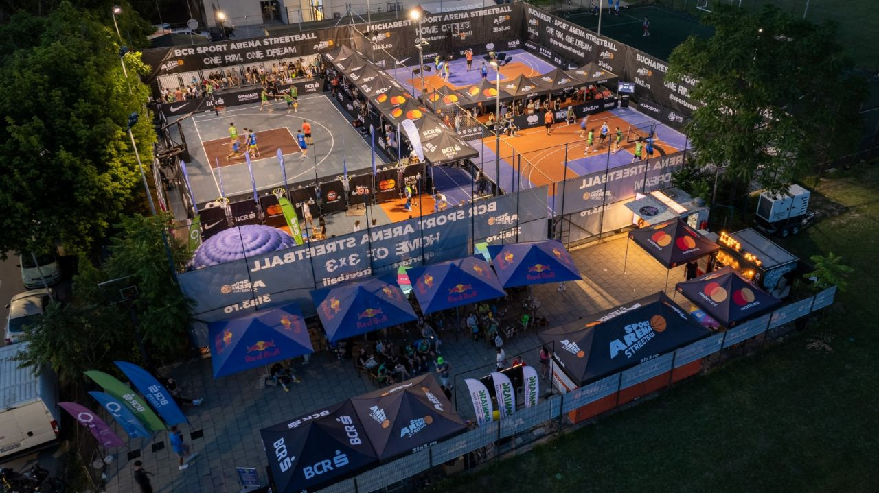 Cod roșu de baschet 3x3: Performanțe uimitoare la BCR Sport Arena Streetball &icirc;n condiții extreme