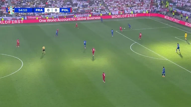 Franța - Polonia, Pro Arena și VOYO: GOL Franța, minutul 56