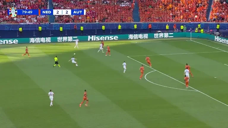 Olanda – Austria | GOL Austria, minutul 80