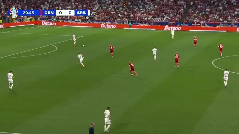 Danemarca - Serbia | Ocazie Eriksen, min.21
