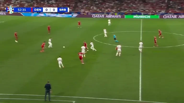 Danemarca - Serbia | Min.52 gol anulat Serbia