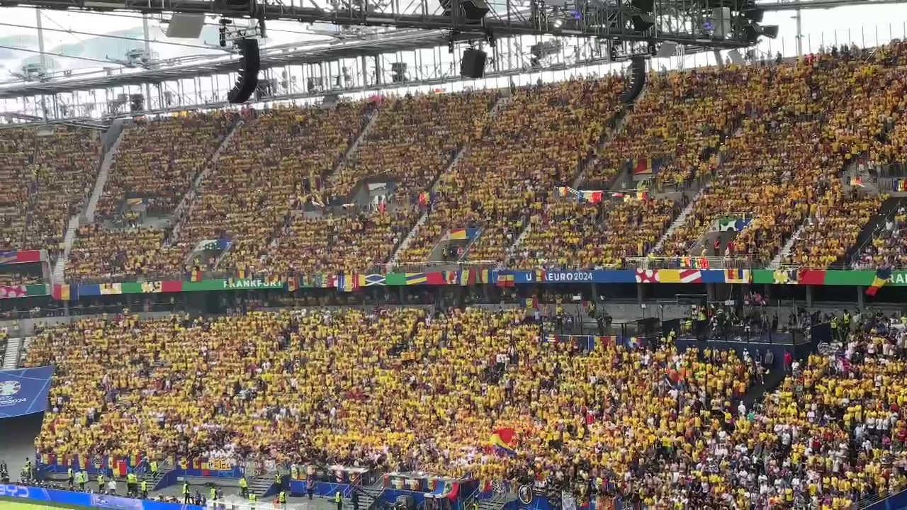 Frankfurt e galben! Atmosferă superbă la România - Slovacia_7