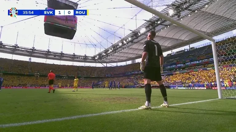 Slovacia - România: gol Răzvan Marin (minutul 37)