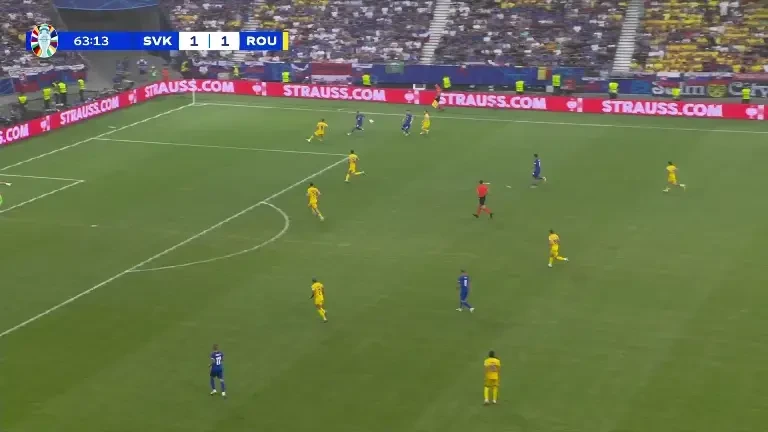 Slovacia - România: Intervenție excelentă a lui Florin Niță (minutul 63)