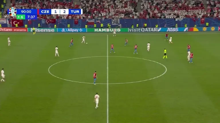 Cehia - Turcia. Conflict la finalul meciului