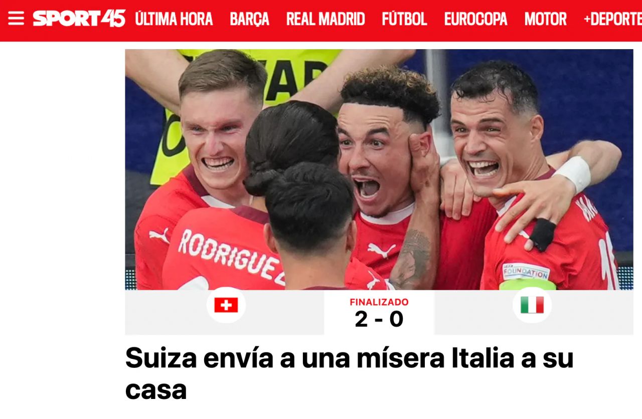 Eliminarea Italiei de la Euro 2024 a făcut înconjurul lumii! Ce au scris marile publicații_6