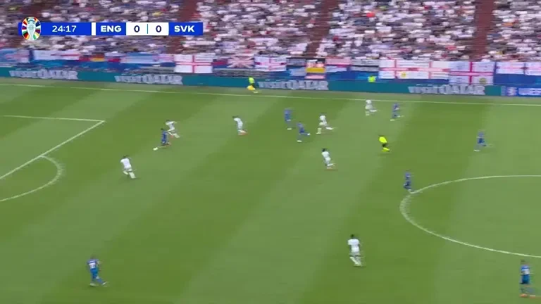 Anglia - Slovacia (min. 25) Gol Slovacia