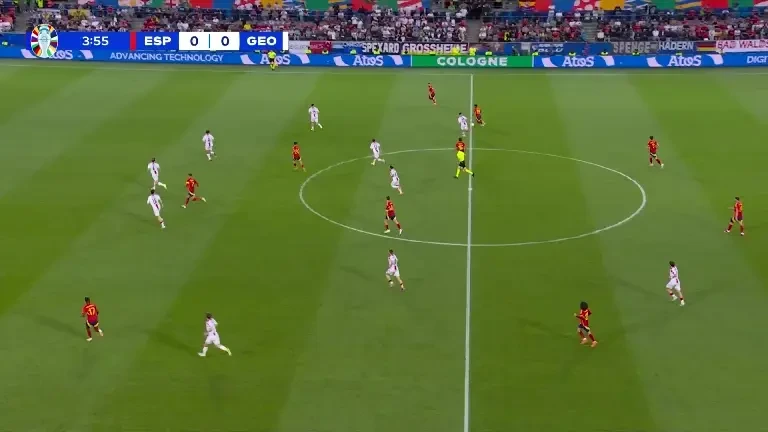 Spania - Georgia | Pedri a avut prima ocazie a meciului
