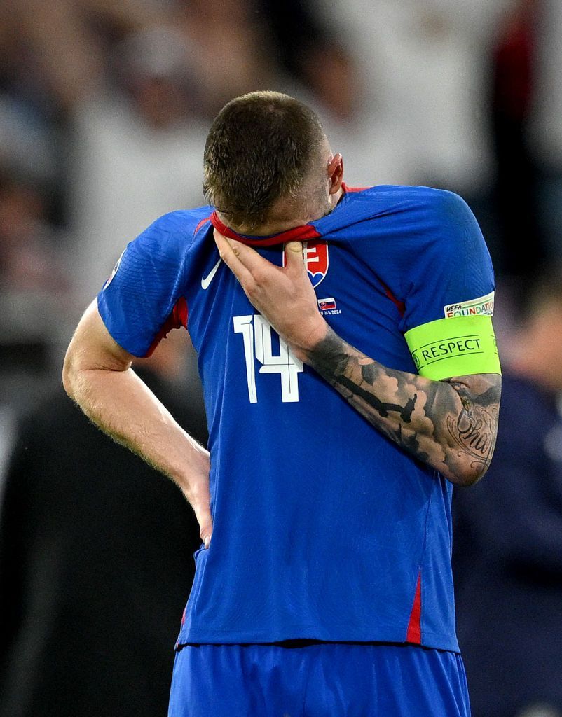 Slovacii, dărâmați după eliminarea de la EURO 2024: