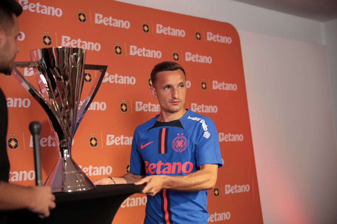 Ștefănescu, despre motivul pentru care a ales oferta FCSB: Pentru titlul de campion și trofeul acesta frumos am venit aici