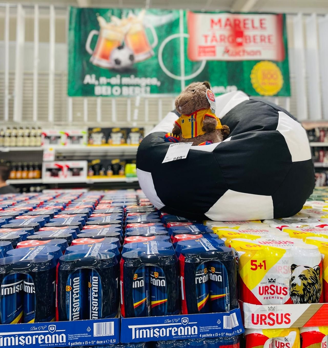 Meciul celor mai bune beri are loc la Marele Târg de Bere și Fotbal Auchan 2024: Startul partidei la cumpărături începe cu peste 300 de sortimente pentru toate gusturile (P)_3
