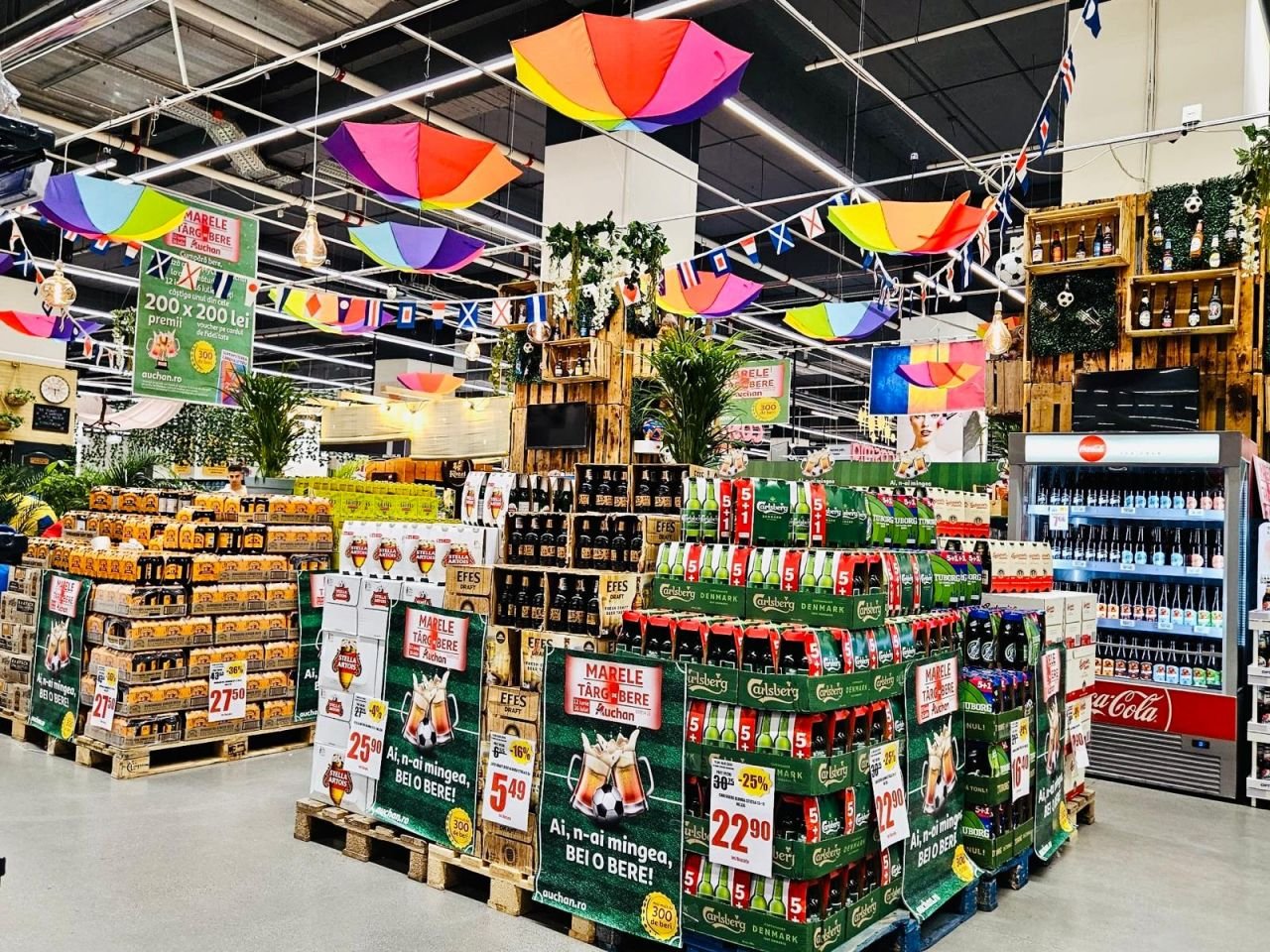 Meciul celor mai bune beri are loc la Marele Târg de Bere și Fotbal Auchan 2024: Startul partidei la cumpărături începe cu peste 300 de sortimente pentru toate gusturile (P)_4