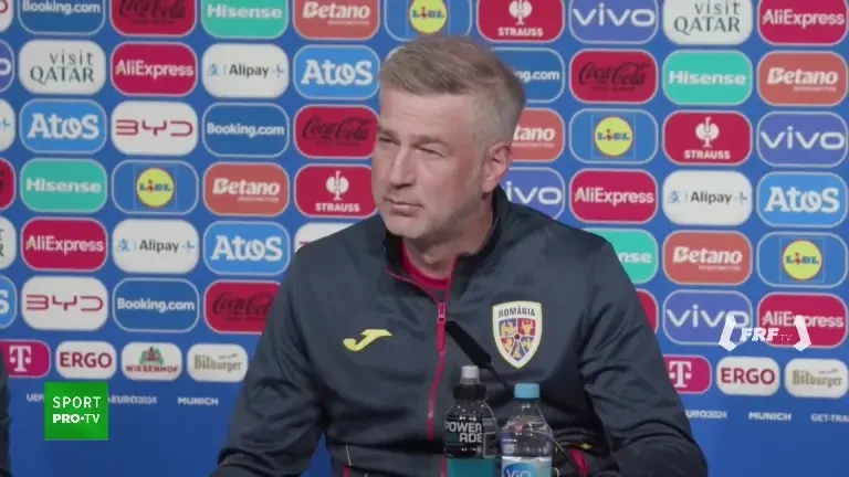 Conferință Edward Iordănescu înainte de România - Olanda, la EURO 2024