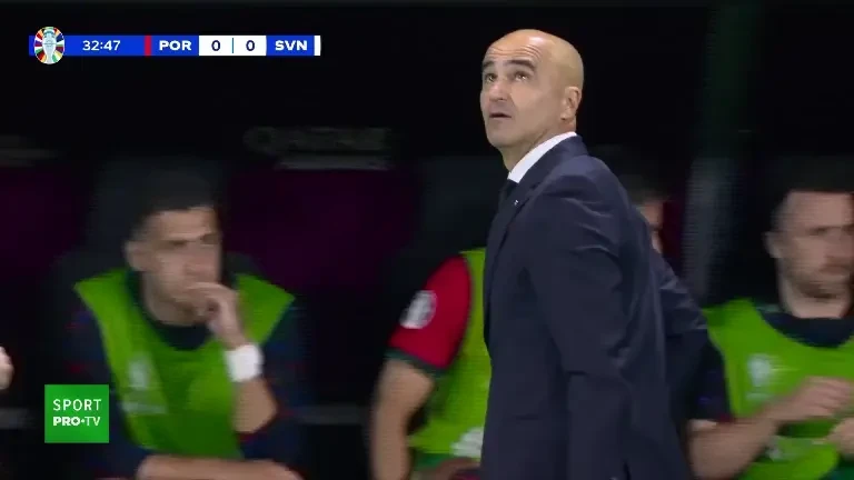 Portugalia - Slovenia: Ocazie Portugalia (minutul 34)