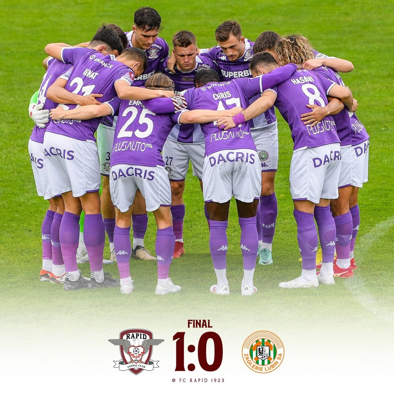 Albion Rrahmani nu iartă nimic nici în meciurile amicale! Rapid - Zaglebie Lubin, decis de atacantul kosovar_3