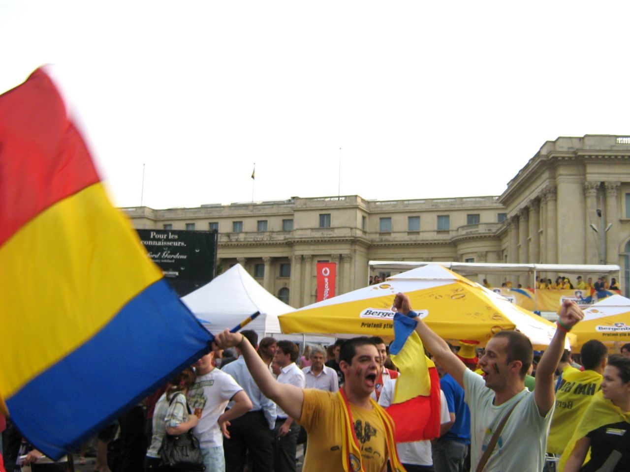 Imagini de colecție din 2008. Cum au trăit fanii naționalei meciul cu Olanda în
