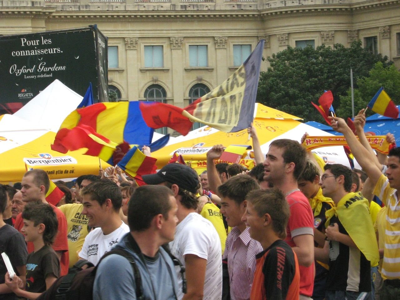 Imagini de colecție din 2008. Cum au trăit fanii naționalei meciul cu Olanda în 