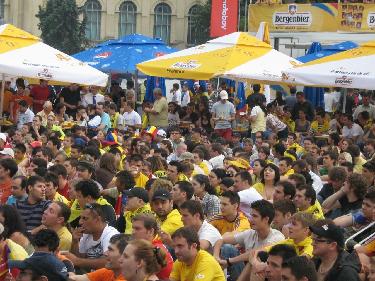 Imagini de colecție din 2008. Cum au trăit fanii naționalei meciul cu Olanda în 