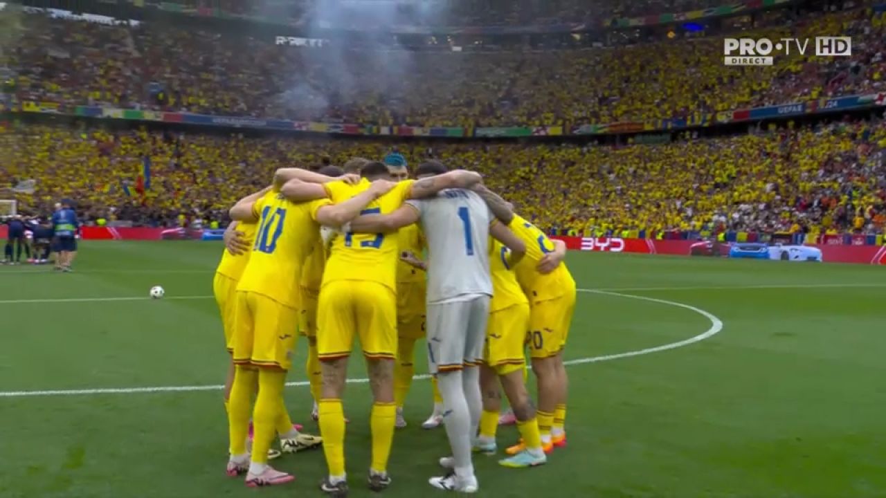 Emoție pură la Munchen! Imnul României, intonat de zeci de mii de fani, alături de jucătorii naționalei_1