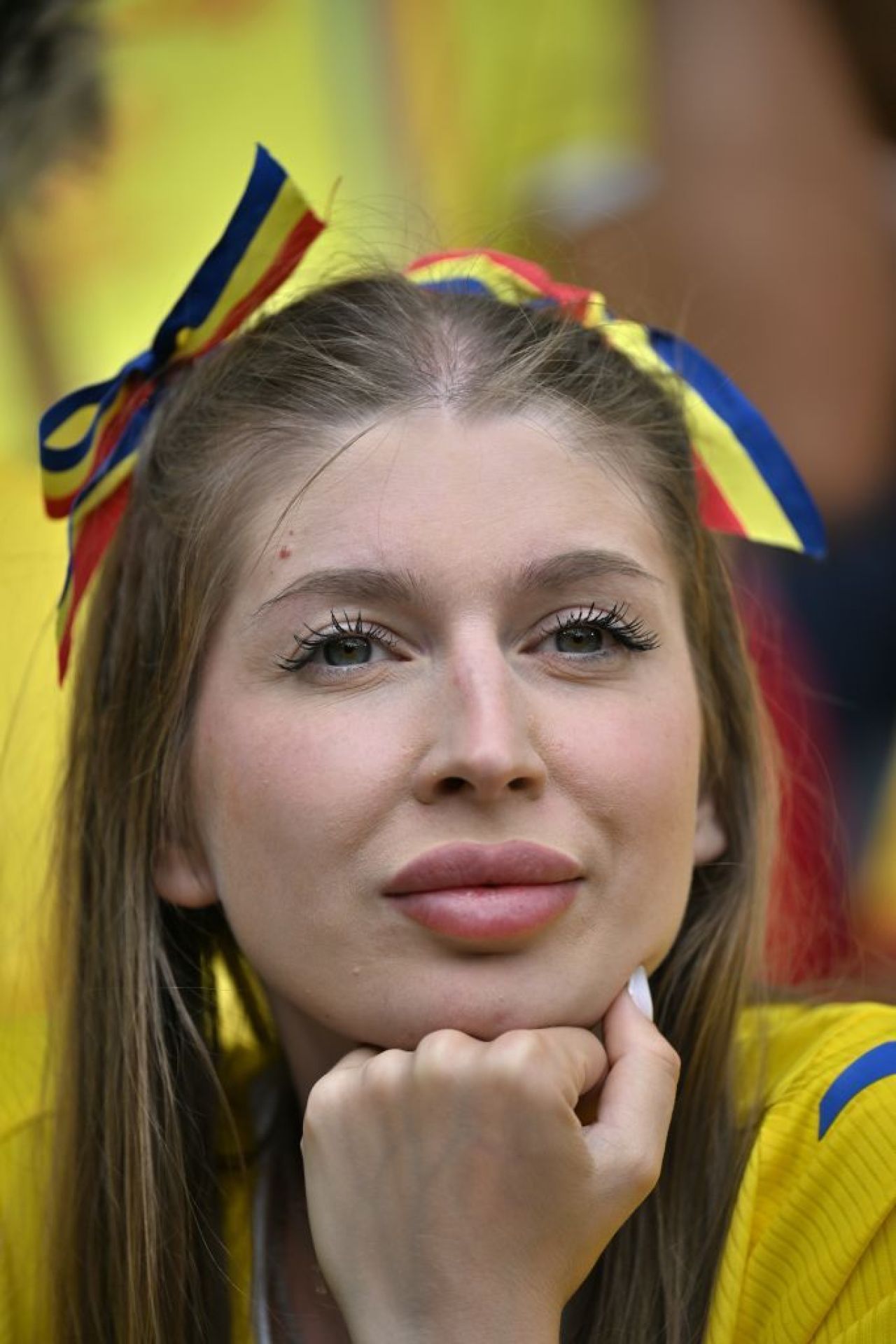 Atmosferă electrizantă pe stadionul din Munchen! Suporterii tricolori au făcut spectacol la meciul cu Olanda_9